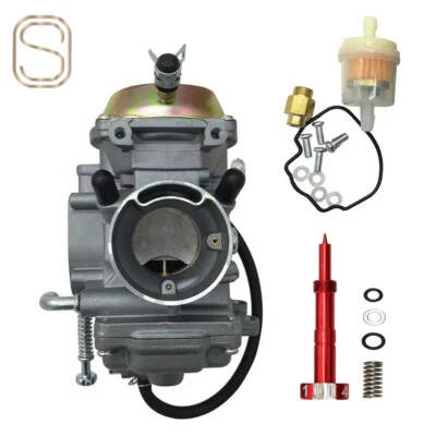 1235493 Carburetor + Mixture Screw for Polaris Ranger 400 Sportsman 300 400 New — 第 1/4 张图片