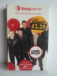 BOYZONE - WHEN THE GOING GATS TOUGH    CASSETTE SINGLE    UK 1999 POP   569912-4 - Picture 1 of 4
