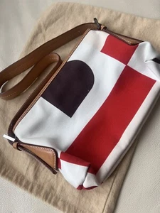 Bally Tasche Stoff Leder Damen Designer Bag - Bild 1 von 5