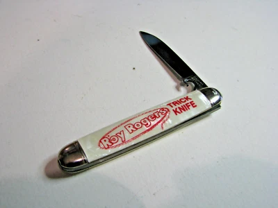 Cuchillo de truco vintage Imperial Roy Rogers Foto 1 de 4