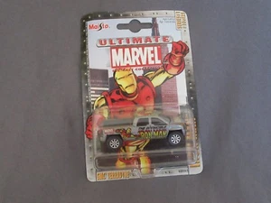 767F Maisto Serie 1 10/25 Marvel GMC Armet Ferro Man 1:64 + Scatola - Foto 1 di 4