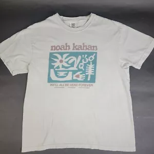 Noah Kahan 2024 Tour 'We'll all be here forever' 'Stick Season' Shirt Large Blue - Picture 1 of 8
