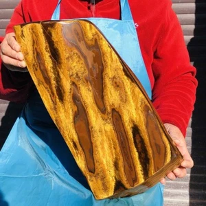 10.33KG Rare Natural Beautiful Tiger Eye Mineral Crystal Specimen Healing 3184 - Picture 1 of 22