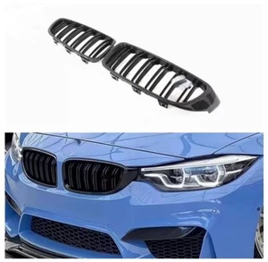 REAL Carbon Bumper Grille Grill Cover For BMW F32 F33 F36 F80 F82 F83 M3 2014-20 - Bild 1 von 10