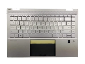Original HP Pavilion 14-DW Handauflage Abdeckung Tastatur QWERTY UK L96521-031 - Bild 1 von 2