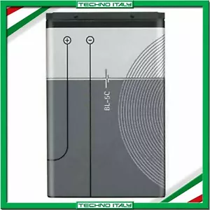 BATTERIA PER NOKIA BL5C BL 5C BL-5C N70 6230 6600 6630 6680 NUOVA RICAMBIO - Foto 1 di 3