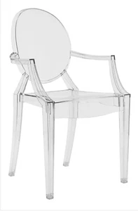 Pair of Kartell Louis Ghost chairs by Philipe Starck - Picture 1 of 3