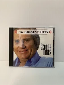 16 Biggest Hits - Audio CD By George Jones - VERY GOOD - Imagen 1 de 3