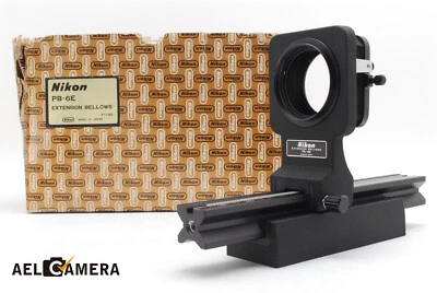 【TOP MINT in BOX】  Nikon PB-6E Extension Bellows Focusing Attachment From JAPAN - Image 1 of 4