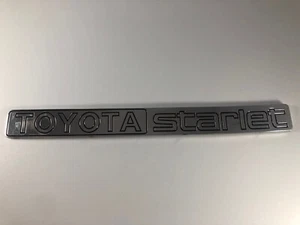 For Toyota Starlet KP61 Trunk Badge Emblem KP60 KP62 Condition is "New" - Picture 1 of 5