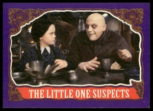 1991 Topps The Addams Family Movie #35 The Little One Suspects Karte - Bild 1 von 2