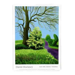 DAVID HOCKNEY POSTER - 12th MAY 2011, THE ARRIVAL OF SPRING - NEW - Picture 1 of 2