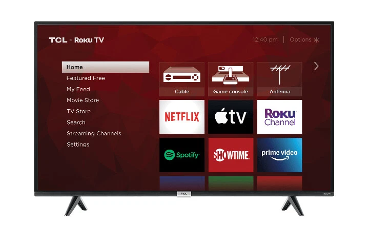 TCL 65S435 65'' 4K LED Smart TV - Black