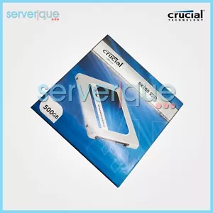 Crucial CT500BX100SSD1 BX100 500GB SATA 6Gbps Multi-Level-Cell 2,5" Interne SSD - Bild 1 von 3