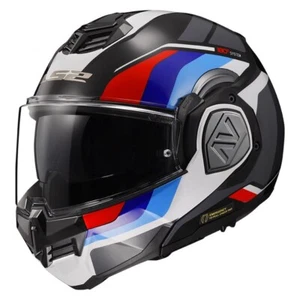 Motorrad LS2 FF906 Advant Sport Klapphelm (schwarz/rot/blau/weiss) Gr: M (57) - Bild 1 von 1