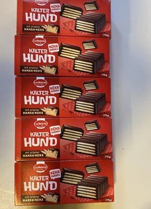 5x WIKANA KALTER HUND 5x 175g Keks Kuchen Ostprodukt mit Original Hansa Keks - Bild 1 von 2