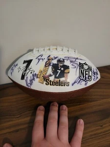 Pittsburgh Steelers 2004 Fotoball Mini Football mit möglichen Autogrammen -- lesen - Bild 1 von 20