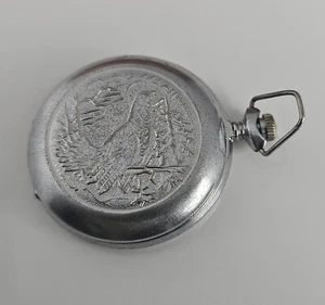 Vintage CASE Bird Pocket Watch USSR MOLNIJA SOVIET case Watch - Picture 1 of 8