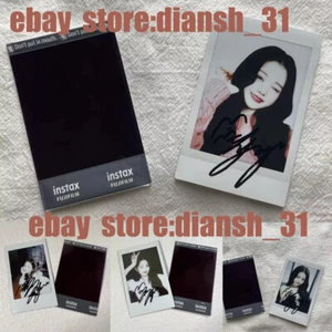 IVE Wonyoung handsigniertes handsigniertes Foto 3'' Polaroid Foto selten - Bild 1 von 6