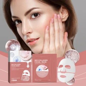 Bio-Collagen Real Deep Mask By BIODANCE | Hydrating Overnight Mask 4pcs/box NEW - Picture 1 of 13