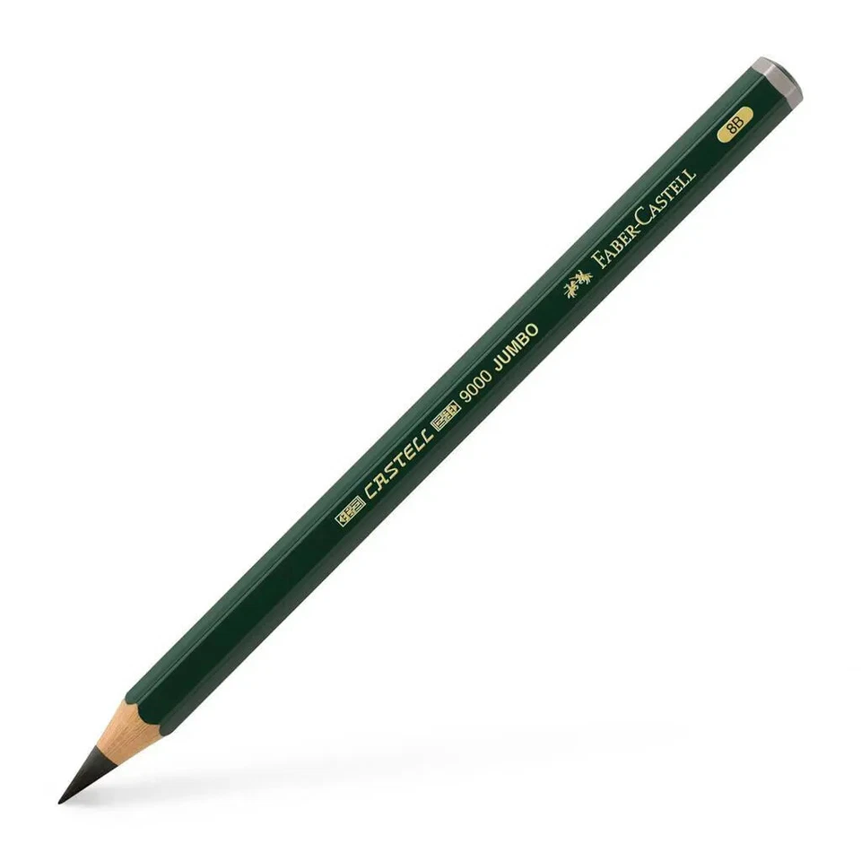 Faber-Castell 9000 Jumbo Graphite Pencil (Various Hardness) - Image 1 of 1
