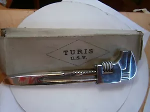 Chiave inglese regolabile 24 cm ,degli anni '50 TURIS U.S.V. - Foto 1 di 7