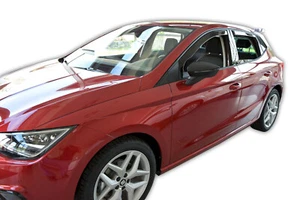Deflectores de viento para Seat Ibiza 2017-Up juego de 4 puertas tintado Heko - Imagen 1 de 12