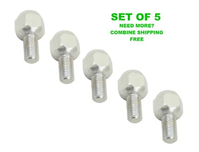 PERNO DE TUERCA CROMADO EMPI 9564 12 MM X5 VW RIEL DUNA BUGGY BUG GHIA TRIKE COSA ESCARABAJO Foto 1 de 2