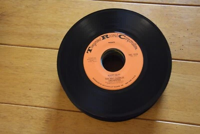 RAY CHARLES ORCHESTRA "BOOTY BUTT" 45 RPM 7" RECORD [4B3-106] - Image 1 of 4