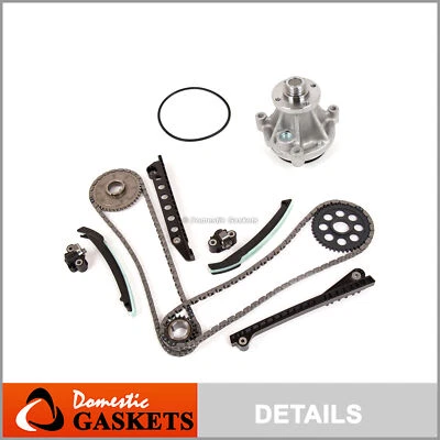 Kit de cadena de distribución bomba de agua para Ford E150 E350 Super Duty 09-14 5,4 L SOHC 16V Foto 1 de 4