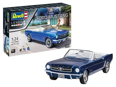 Revell 1:24 Ford MUSTANG 60th Anniversario Set Regalo Kit Modello - 05647 - Immagine 1 di 3