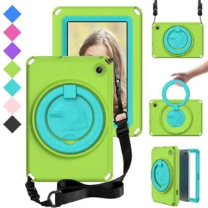 Amazon Fire 7 Case 2022 12th Generation Kid Shoulder Strap Case Shockproof Cover - Picture 1 of 26