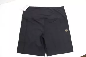 KILOGEAR pantaloncino donna risposta rapida pesato nero biker con tasche grande - Foto 1 di 3