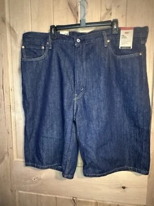 NWT Levi’s 469 Men’s Loose Fit Denim Jean Shorts Style: 39434-0004 Size 42 Jorts - Picture 1 of 4
