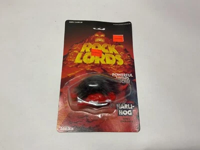 Figura de acción 1986 Tonka Toy peludo Narly Rock Lords sin usar, en caja Narlies Narli-Hog Foto 1 de 4