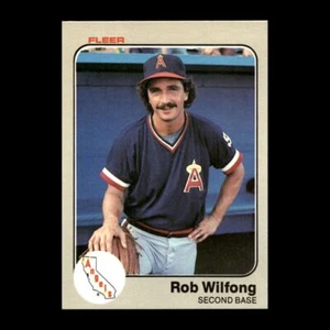 Rob Wilfong 1983 Fleer California Angels #101 NM-MT Vintage! - Picture 1 of 2