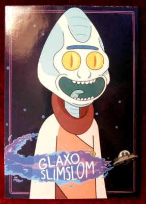 RICK AND MORTY - Season 2 - Card C11 - Glaxo Slimslom - Cryptozoic 2019 - Image 1 of 2