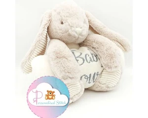 Personalisierte Teddybär Baby Fleece Decke Set | Ostergeschenk bestickt - Bild 1 von 10