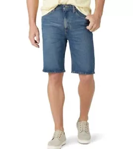 Wrangler entspannte Passform Denim Shorts 5 Taschen Herren - knielang - Bild 1 von 9
