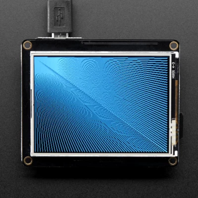 Adafruit TFT FeatherWing 2,4" 320x240 V2 Touchscreen für Feather Boards, 3315