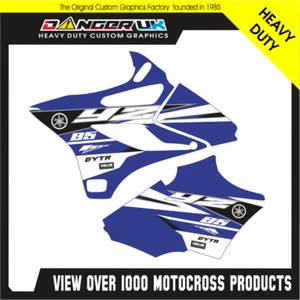 Yamaha YZ 85 2015 16 17 18 19 20 21 MOTOCROSS RAD SCOOP TANK GRAFIK-AUFKLEBER - Bild 1 von 1