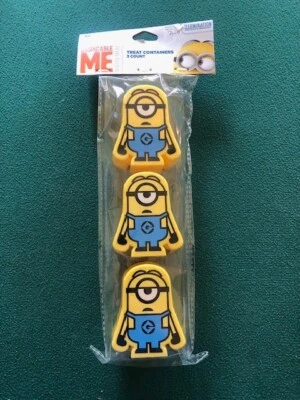 Contenedores de golosinas Despicable Me Minions - 3 en cada paquete - ¡Stuart! Foto 1 de 3