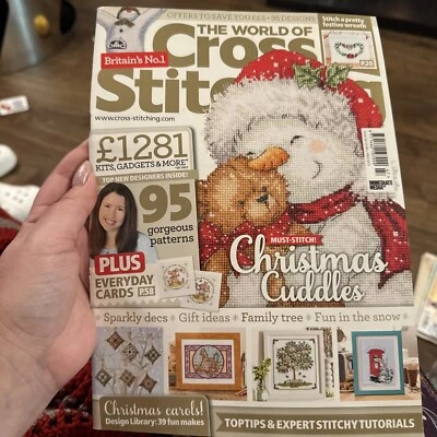 The World Of Cross Stitching magazine. Issue 247 - Christmas  - Image 1 of 4
