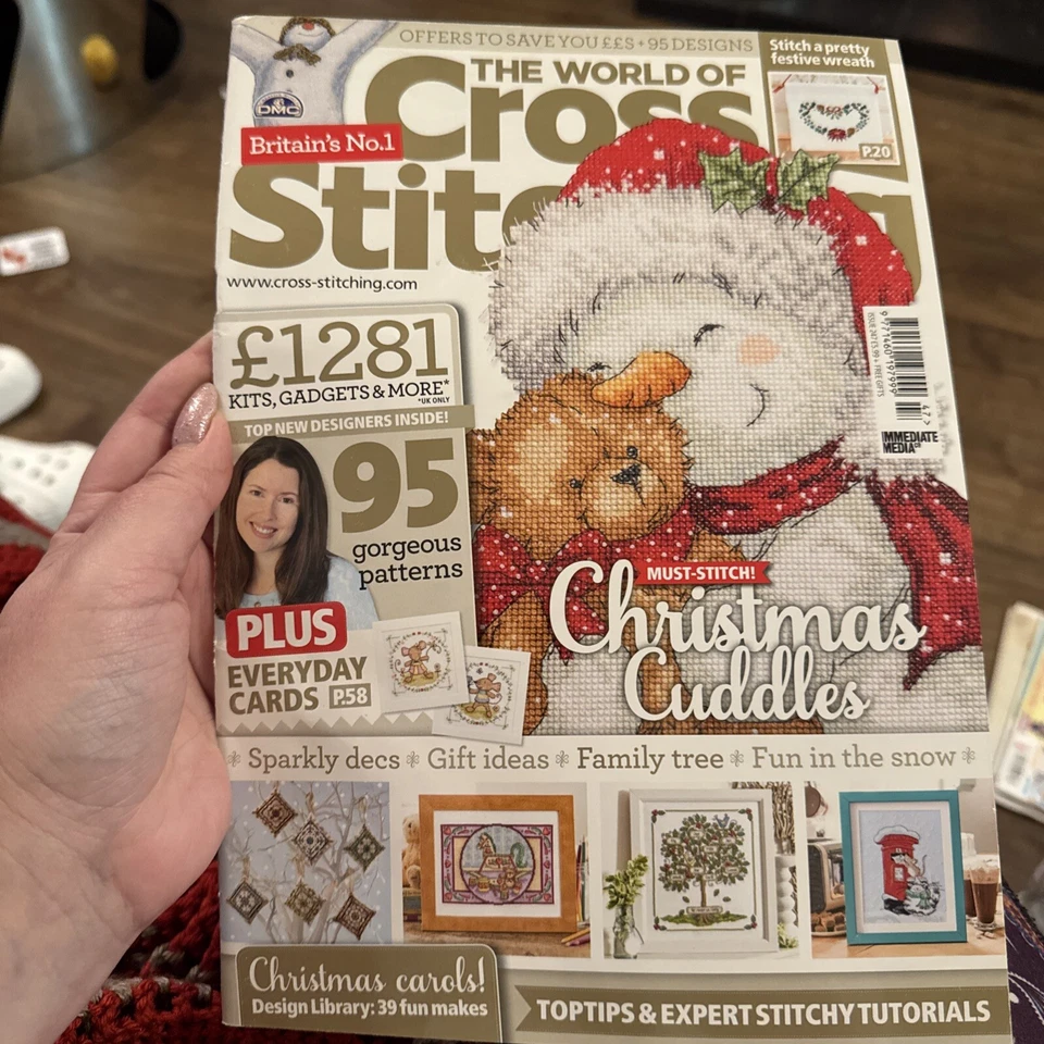 The World Of Cross Stitching magazine. Issue 247 - Christmas  - Image 1 of 4
