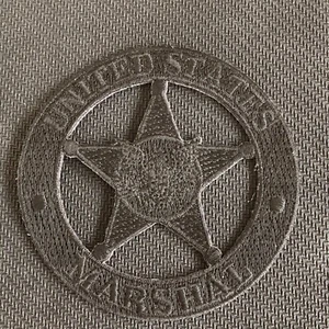 US Marshals Service - Special Edition ALL black + black accents patch - Very Rare - Bild 1 von 1