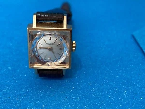 DAMENUHR NIVADA MECHANISCH HANDAUFZUG LÄUFT VINTAGE. - Bild 1 von 14