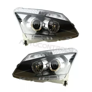 AU Pair LH+RH Head Light Lamp For Isuzu D-Max Dmax Projector 2012~2016 Black - Picture 1 of 5