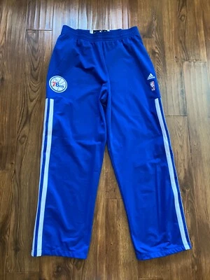 NBA Adidas Philadelphia 76ers On Court Tear Away Calentamiento Pantalones de Sudadera 2XL Foto 1 de 4