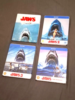 jaws complete bluray steelbook set new and sealed  - Image 1 of 4