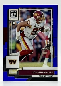 2023 Donruss Optik blau #198 Jonathan Allen 46/179 Washington Commanders - Bild 1 von 2